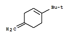 (9ci)-1-(1,1-二甲基乙基)-4-亞甲基-環(huán)己烯結(jié)構(gòu)式_764654-23-1結(jié)構(gòu)式