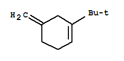 (9ci)-1-(1,1-二甲基乙基)-5-亞甲基-環(huán)己烯結(jié)構(gòu)式_764654-24-2結(jié)構(gòu)式