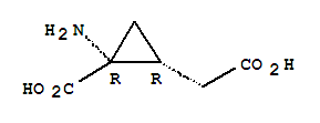 (1r-順式)-(9ci)-2-氨基-2-羧基-環(huán)丙烷乙酸結(jié)構(gòu)式_765241-71-2結(jié)構(gòu)式