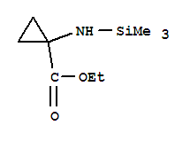 (9ci)-1-[(三甲基甲硅烷基)氨基]-環(huán)丙烷羧酸乙酯結(jié)構(gòu)式_765242-60-2結(jié)構(gòu)式