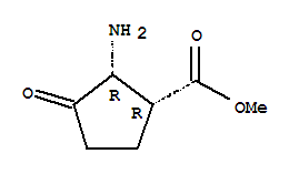 順式-(9ci)-2-氨基-3-氧代-環(huán)戊烷羧酸甲酯結構式_766482-01-3結構式