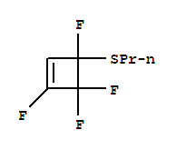 (9ci)-1,3,4,4-四氟-3-(丙基硫代)-環(huán)丁烯結(jié)構(gòu)式_766547-35-7結(jié)構(gòu)式