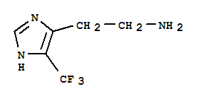 1H-imidazole-4-ethanamine, 5-(trifluoromethyl)- Structure,767242-94-4Structure