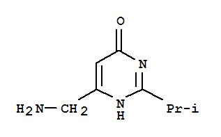 (9ci)-6-(氨基甲基)-2-(1-甲基乙基)-4(1H)-嘧啶酮結(jié)構(gòu)式_767567-53-3結(jié)構(gòu)式