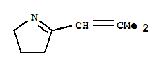 (9ci)-3,4-二氫-5-(2-甲基-1-丙烯基)-2H-吡咯結構式_76778-98-8結構式