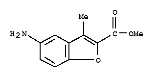 2-Benzofurancarboxylicacid,5-amino-3-methyl-,methylester(9ci)Structure,768352-18-7Structure 2-Benzofurancarboxylicacid,5-amino-3-methyl-,methylester(9ci) Structure,768352-18-7Structure