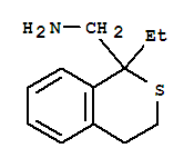 (9ci)-1-乙基-3,4-二氫-1H-2-苯并硫代吡喃-1-甲胺結(jié)構(gòu)式_769064-87-1結(jié)構(gòu)式