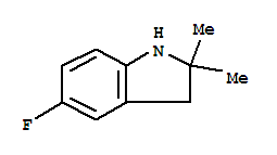 1H-indole,5-fluoro-2,3-dihydro-2,2-dimethyl-(9ci)Structure,769965-87-9Structure 1H-indole,5-fluoro-2,3-dihydro-2,2-dimethyl-(9ci) Structure,769965-87-9Structure