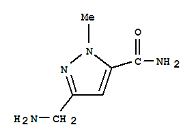 1H-pyrazole-5-carboxamide,3-(aminomethyl)-1-methyl-(9ci)Structure,771461-55-3Structure 1H-pyrazole-5-carboxamide,3-(aminomethyl)-1-methyl-(9ci) Structure,771461-55-3Structure