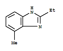 (9ci)-2-乙基-4-甲基-1H-苯并咪唑結(jié)構(gòu)式_77303-09-4結(jié)構(gòu)式