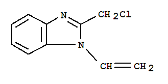 (9ci)-2-(氯甲基)-1-乙烯-1H-苯并咪唑結(jié)構(gòu)式_77416-96-7結(jié)構(gòu)式