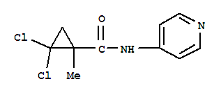 (9ci)-2,2-二氯-1-甲基-n-4-吡啶-環(huán)丙烷羧酰胺結構式_774588-23-7結構式