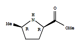 順式-(9ci)-5-甲基-D-脯氨酸甲酯結(jié)構(gòu)式_775223-82-0結(jié)構(gòu)式