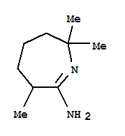 (9ci)-3,4,5,6-四氫-2,2,6-三甲基-2H-氮雜革-7-胺結(jié)構(gòu)式_775264-68-1結(jié)構(gòu)式