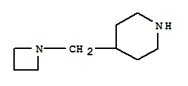 Piperidine, 4-(1-azetidinylmethyl)-(9ci)Structure,775288-22-7Structure Piperidine, 4-(1-azetidinylmethyl)-(9ci) Structure,775288-22-7Structure