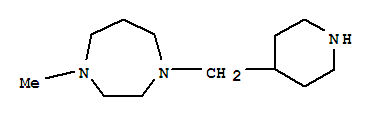 (9ci)-六氫-1-甲基-4-(4-哌啶基甲基)-1H-1,4-二氮雜卓結(jié)構式_775288-27-2結(jié)構式
