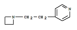 (9CI)-4-[2-(1-氮雜啶)乙基]-吡啶結(jié)構(gòu)式_775288-43-2結(jié)構(gòu)式