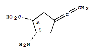 (1r,2s)-(9ci)-2-氨基-4-乙烯-環(huán)戊烷羧酸結(jié)構(gòu)式_776291-52-2結(jié)構(gòu)式