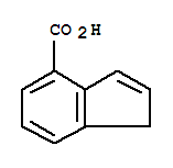 (9ci)-1H-茚-4-羧酸結(jié)構(gòu)式_77635-16-6結(jié)構(gòu)式