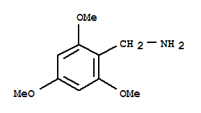 2,4,6-TrimethoxybenzylamineStructure,77648-20-5Structure 2,4,6-Trimethoxybenzylamine Structure,77648-20-5Structure