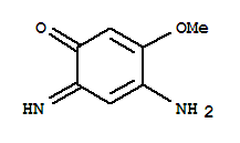 (9ci)-4-氨基-6-亞氨基-3-甲氧基-2,4-環(huán)己二烯-1-酮結(jié)構(gòu)式_777851-98-6結(jié)構(gòu)式