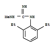 Guanidine, n-(2,6-diethylphenyl)-n-methyl-(9ci)Structure,778523-90-3Structure Guanidine, n-(2,6-diethylphenyl)-n-methyl-(9ci) Structure,778523-90-3Structure