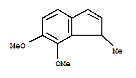 (9ci)-6,7-二甲氧基-1-甲基-1H-茚結構式_778638-72-5結構式