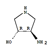 反式-(9ci)-4-氨基-3-吡咯烷醇結(jié)構(gòu)式_77898-67-0結(jié)構(gòu)式