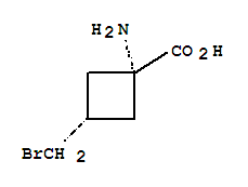 順式-(9ci)-1-氨基-3-(溴甲基)-環(huán)丁烷羧酸結構式_779318-30-8結構式