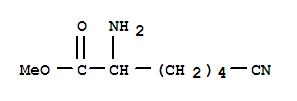 Hexanoic acid, 2-amino-6-cyano-, methyl ester (9ci)Structure,780019-06-9Structure Hexanoic acid, 2-amino-6-cyano-, methyl ester (9ci) Structure,780019-06-9Structure