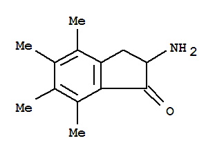 (9ci)-2-氨基-2,3-二氫-4,5,6,7-四甲基-1H-茚-1-酮結構式_780743-34-2結構式