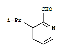 (9ci)-3-(1-甲基乙基)-2-吡啶羧醛結(jié)構(gòu)式_780800-74-0結(jié)構(gòu)式