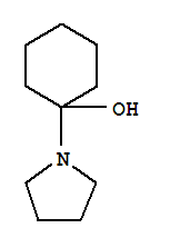 (9ci)-1-(1-吡咯烷)-環(huán)己醇結(jié)構(gòu)式_782449-37-0結(jié)構(gòu)式