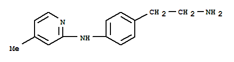 (9ci)-n-[4-(2-氨基乙基)苯基]-4-甲基-2-吡啶胺結(jié)構(gòu)式_783287-98-9結(jié)構(gòu)式