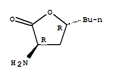 (3r,5r)-(9ci)-3-氨基-5-丁基二氫-2(3H)-呋喃酮結構式_783294-17-7結構式