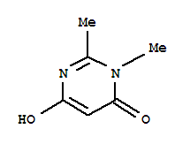 (9ci)-6-羥基-2,3-二甲基-4(3H)-嘧啶酮結構式_784995-34-2結構式