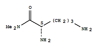 (2s)-(9ci)-2,5-二氨基-N,N-二甲基戊酰胺結(jié)構(gòu)式_785035-72-5結(jié)構(gòu)式