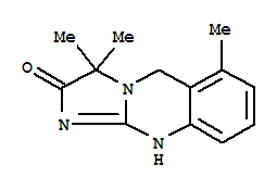 (9ci)-1,5-二氫-3,3,6-三甲基-咪唑并[2,1-b]喹唑啉-2(3h)-酮結(jié)構(gòu)式_785731-14-8結(jié)構(gòu)式