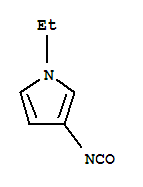 (9ci)-1-乙基-3-異氰?；?1H-吡咯結(jié)構(gòu)式_785781-44-4結(jié)構(gòu)式