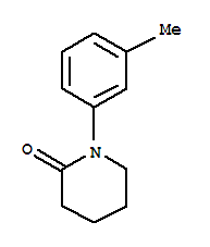 1-M-tolyl-piperidin-2-oneStructure,78648-32-5Structure 1-M-tolyl-piperidin-2-one Structure,78648-32-5Structure