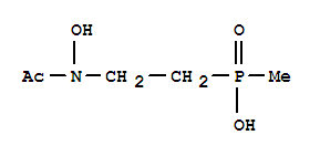 (9ci)-[2-(乙?；u基氨基)乙基]甲基-次膦酸結(jié)構(gòu)式_786592-70-9結(jié)構(gòu)式