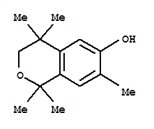 (9ci)-3,4-二氫-1,1,4,4,7-甲基-1H-2-苯并吡喃-6-醇結(jié)構(gòu)式_786690-12-8結(jié)構(gòu)式