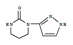 (9ci)-四氫-1-(1H-吡唑-3-基)-2(1H)-嘧啶酮結(jié)構(gòu)式_786700-19-4結(jié)構(gòu)式