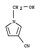 (9ci)-1-(羥基甲基)-1H-吡咯-3-甲腈結(jié)構(gòu)式_78758-78-8結(jié)構(gòu)式
