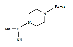 (9ci)-1-(1-亞氨基乙基)-4-丙基-哌嗪結(jié)構(gòu)式_789434-68-0結(jié)構(gòu)式