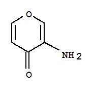 (9ci)-3-氨基-4H-吡喃-4-酮結(jié)構(gòu)式_78984-00-6結(jié)構(gòu)式