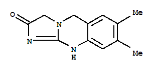 (9ci)-1,5-二氫-7,8-二甲基-咪唑并[2,1-b]喹唑啉-2(3h)-酮結(jié)構(gòu)式_790151-74-5結(jié)構(gòu)式