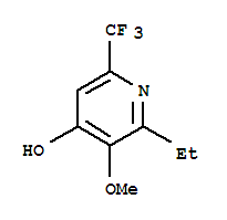 4-Pyridinol,2-ethyl-3-methoxy-6-(trifluoromethyl)-(9ci)Structure,791104-17-1Structure 4-Pyridinol,2-ethyl-3-methoxy-6-(trifluoromethyl)-(9ci) Structure,791104-17-1Structure