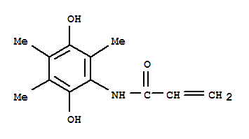 (9ci)-n-(2,5-二羥基-3,4,6-三甲基苯基)-2-丙酰胺結構式_791104-87-5結構式