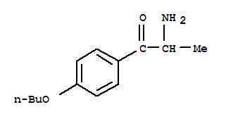  2-氨基-1-(4-丁氧基苯基)-1-丙酮結(jié)構(gòu)式_791586-69-1結(jié)構(gòu)式